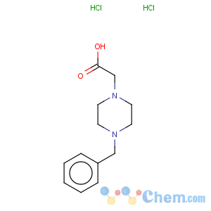 CAS No:214535-51-0 1-Piperazineaceticacid, 4-(phenylmethyl)-, hydrochloride (1:2)