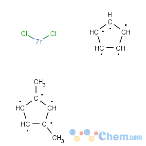 CAS No:214622-15-8 Zirconium, dichloro(h5-2,4-cyclopentadien-1-yl)[(1,2,3,4,5-h)-1,3-dimethyl-2,4-cyclopentadien-1-yl]-