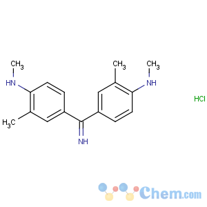 CAS No:2151-60-2 Benzenamine,4,4'-carbonimidoylbis[N,2-dimethyl-, hydrochloride (1:1)