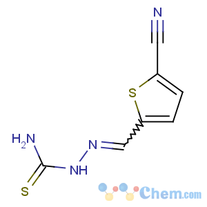 CAS No:21512-15-2 [(E)-(5-cyanothiophen-2-yl)methylideneamino]thiourea