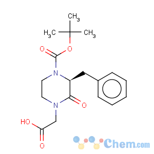 CAS No:215121-89-4 1-Piperazineaceticacid, 4-[(1,1-dimethylethoxy)carbonyl]-2-oxo-3-(phenylmethyl)-, (3S)-
