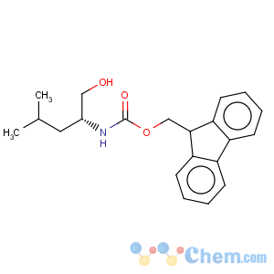 CAS No:215178-41-9 Carbamic acid,N-[(1R)-1-(hydroxymethyl)-3-methylbutyl]-, 9H-fluoren-9-ylmethyl ester