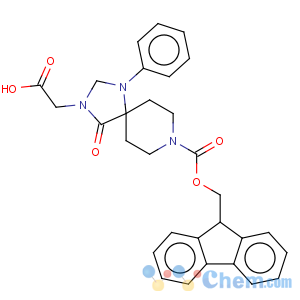 CAS No:215190-27-5 1,3,8-Triazaspiro[4.5]decane-3-aceticacid, 8-[(9H-fluoren-9-ylmethoxy)carbonyl]-4-oxo-1-phenyl-