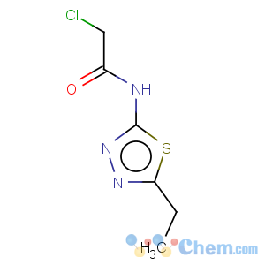 CAS No:21521-90-4 Acetamide,2-chloro-N-(5-ethyl-1,3,4-thiadiazol-2-yl)-