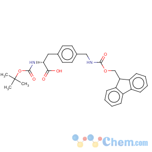 CAS No:215302-77-5 D-Phenylalanine,N-[(1,1-dimethylethoxy)carbonyl]-4-[[[(9H-fluoren-9-ylmethoxy)carbonyl]amino]methyl]-