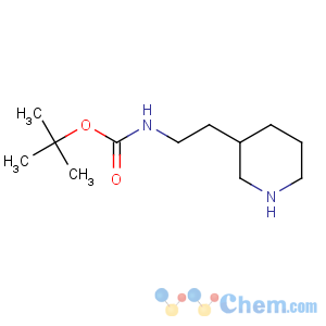 CAS No:215305-98-9 tert-butyl N-(2-piperidin-3-ylethyl)carbamate