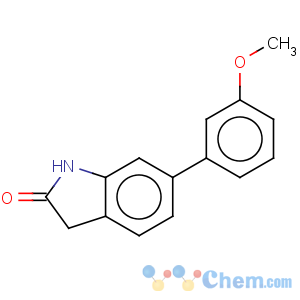 CAS No:215433-89-9 2H-Indol-2-one,1,3-dihydro-6-(3-methoxyphenyl)-