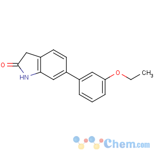 CAS No:215433-92-4 6-(3-ethoxyphenyl)-1,3-dihydroindol-2-one