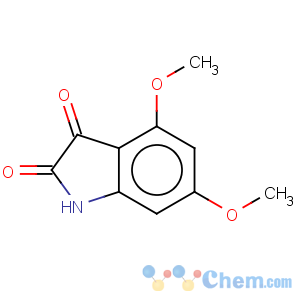 CAS No:21544-81-0 1H-Indole-2,3-dione,4,6-dimethoxy-