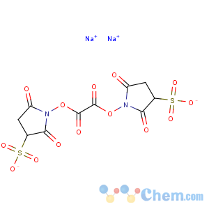 CAS No:215597-87-8 Ethanedioic acid,1,2-bis(2,5-dioxo-3-sulfo-1-pyrrolidinyl) ester, sodium salt (1:2)