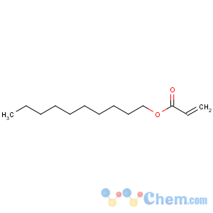 CAS No:2156-96-9 decyl prop-2-enoate