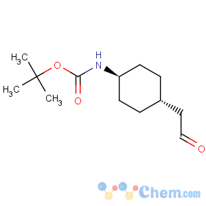 CAS No:215790-29-7 Carbamic acid,N-[trans-4-(2-oxoethyl)cyclohexyl]-, 1,1-dimethylethyl ester