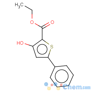 CAS No:2158-86-3 2-Thiophenecarboxylicacid, 3-hydroxy-5-phenyl-, ethyl ester