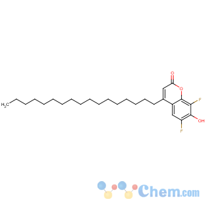 CAS No:215868-47-6 6,8-difluoro-4-heptadecyl-7-hydroxychromen-2-one