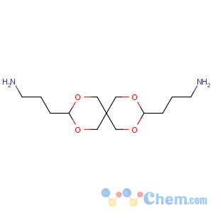 CAS No:21587-74-6 3-[3-(3-aminopropyl)-2,4,8,<br />10-tetraoxaspiro[5.5]undecan-9-yl]propan-1-amine