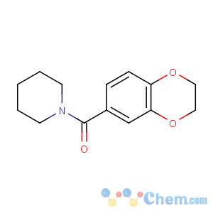 CAS No:215923-54-9 2,3-dihydro-1,4-benzodioxin-6-yl(piperidin-1-yl)methanone