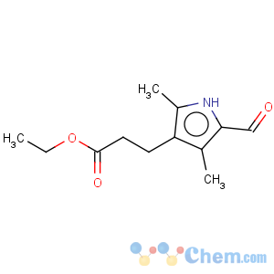 CAS No:21603-70-3 1H-Pyrrole-3-propanoicacid, 5-formyl-2,4-dimethyl-, ethyl ester