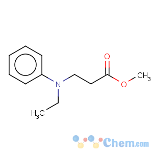 CAS No:21608-06-0 b-Alanine, N-ethyl-N-phenyl-,methyl ester