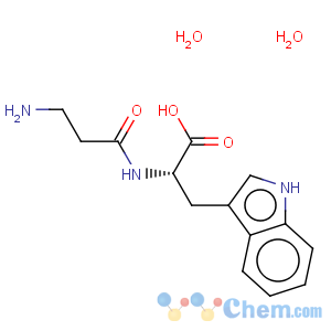 CAS No:21612-37-3 L-Tryptophan, b-alanyl-