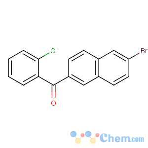 CAS No:216144-73-9 (6-bromonaphthalen-2-yl)-(2-chlorophenyl)methanone