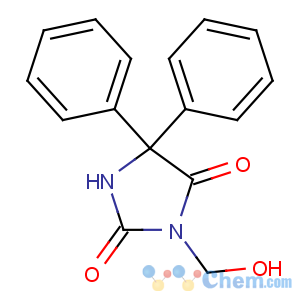 CAS No:21616-46-6 2,4-Imidazolidinedione,3-(hydroxymethyl)-5,5-diphenyl-