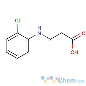 CAS No:21617-10-7 3-(2-chloroanilino)propanoic acid