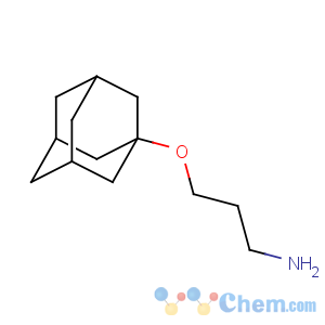 CAS No:21624-07-7 1-Propanamine,3-(tricyclo[3.3.1.13,7]dec-1-yloxy)-