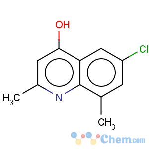 CAS No:21629-49-2 4-Quinolinol,6-chloro-2,8-dimethyl-