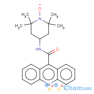 CAS No:216393-51-0 1-Piperidinyloxy,4-[(9-acridinylcarbonyl)amino]-2,2,6,6-tetramethyl-