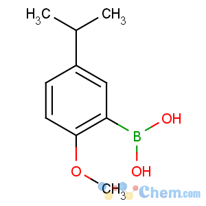 CAS No:216393-63-4 (2-methoxy-5-propan-2-ylphenyl)boronic acid
