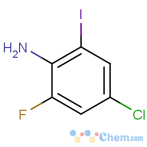 CAS No:216393-67-8 4-chloro-2-fluoro-6-iodoaniline