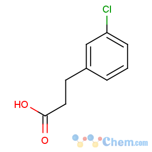 CAS No:21640-48-2 3-(3-chlorophenyl)propanoic acid