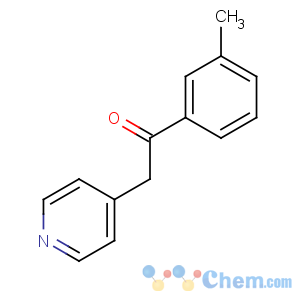 CAS No:216529-53-2 1-(3-methylphenyl)-2-pyridin-4-ylethanone