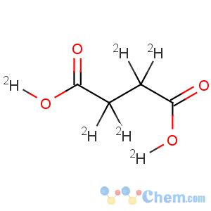 CAS No:21668-90-6 Butanedioic-d4 acid-d2(9CI)