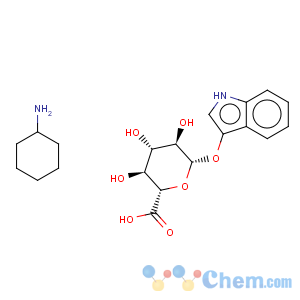 CAS No:216971-58-3 3-Indolyl--D-glucuronideCyclohexylammoniumsalt