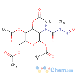 CAS No:21700-74-3 [(2R,3S,4R,5R)-3,4,<br />6-triacetyloxy-5-[[methyl(nitroso)carbamoyl]amino]oxan-2-yl]methyl<br />acetate
