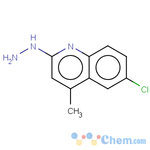 CAS No:21703-54-8 Quinoline,6-chloro-2-hydrazinyl-4-methyl-