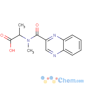 CAS No:21704-83-6 Alanine,N-methyl-N-(2-quinoxalinylcarbonyl)-, L- (8CI)