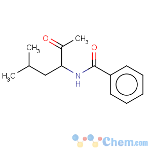 CAS No:21709-70-6 Benzamide,N-(1-acetyl-3-methylbutyl)-