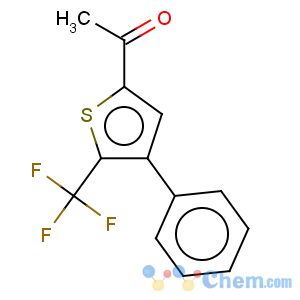 CAS No:217184-77-5 Ethanone,1-[4-phenyl-5-(trifluoromethyl)-2-thienyl]-