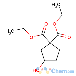 CAS No:21736-07-2 diethyl 3-hydroxycyclopentane-1,1-dicarboxylate