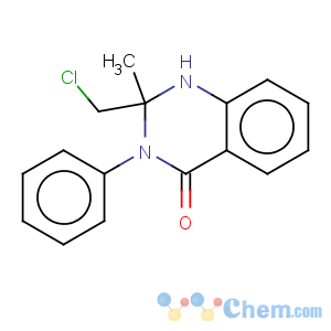 CAS No:217461-83-1 4(1H)-Quinazolinone,2-(chloromethyl)-2,3-dihydro-2-methyl-3-phenyl-