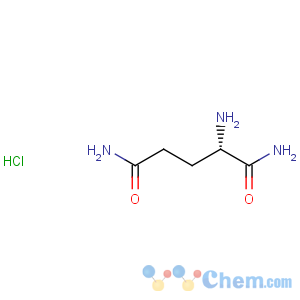 CAS No:21752-29-4 Pentanediamide,2-amino-, hydrochloride (1:1), (2S)-