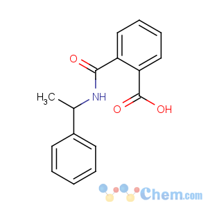 CAS No:21752-36-3 2-[[(1S)-1-phenylethyl]carbamoyl]benzoic acid