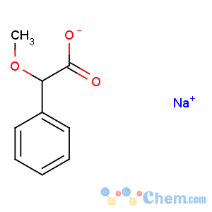 CAS No:21757-84-6 Benzeneacetic acid, a-methoxy-, sodium salt (1:1)