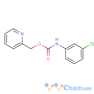 CAS No:21780-36-9 pyridin-2-ylmethyl N-(3-chlorophenyl)carbamate