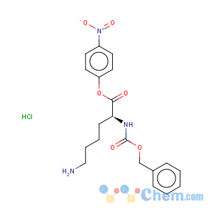 CAS No:2179-15-9 L-Lysine,N2-[(phenylmethoxy)carbonyl]-, 4-nitrophenyl ester, monohydrochloride (9CI)