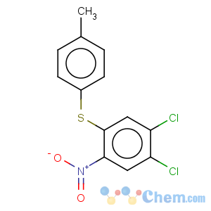 CAS No:218156-19-5 Benzene,1,2-dichloro-4-[(4-methylphenyl)thio]-5-nitro-