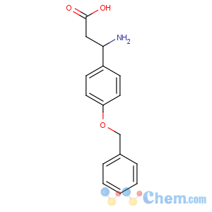 CAS No:218278-65-0 (3S)-3-amino-3-(4-phenylmethoxyphenyl)propanoic acid