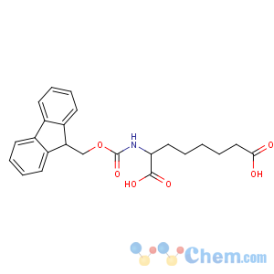 CAS No:218457-76-2 (2S)-2-(9H-fluoren-9-ylmethoxycarbonylamino)octanedioic acid